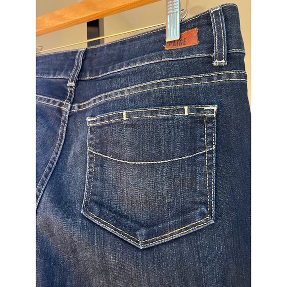 Paige Dark Wash‎ Straight Leg Jeans Hidden Hills - Picture 4 of 7